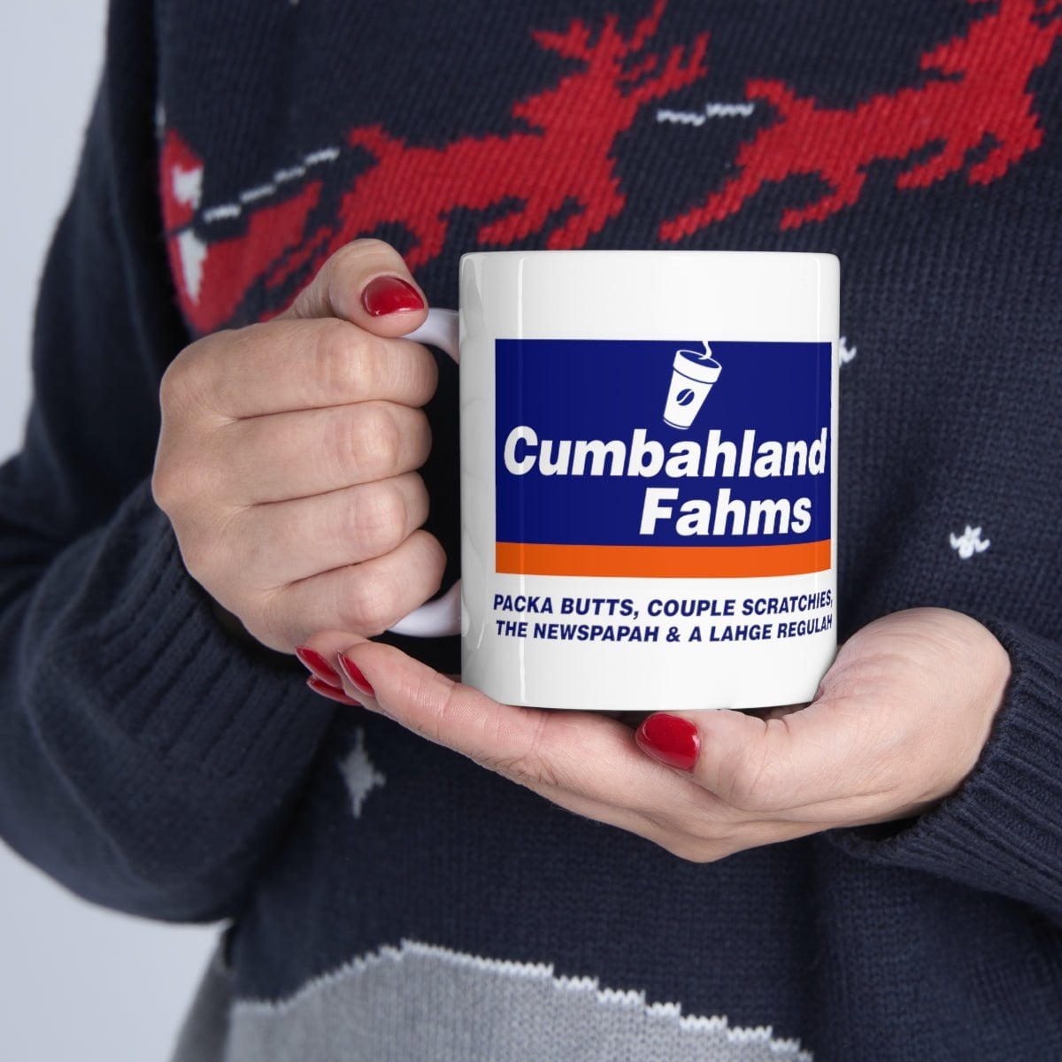 Cumbahland Fahms 11oz Coffee Mug - Chowdaheadz