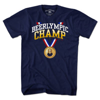 Beerlympic Champ T-Shirt - Chowdaheadz