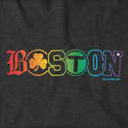Boston Townie Pride Rainbow Hoodie - Chowdaheadz