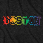 Boston Townie Pride Rainbow T-Shirt - Chowdaheadz