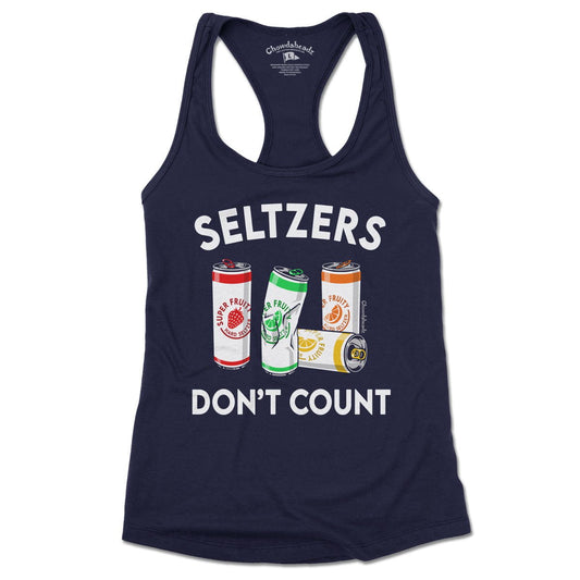 Seltzers Don't Count Women's Tank Top - Chowdaheadz