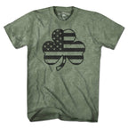 Shamrock Stars & Stripes Blackout T-Shirt - Chowdaheadz