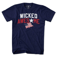Wicked Awesome USA T-Shirt - Chowdaheadz