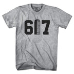 Boston 617 Skyscraper T-Shirt - Chowdaheadz