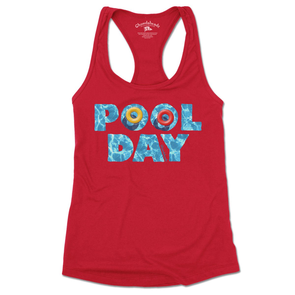 Pool Day Women's Tank Top (3 Colors) - Chowdaheadz