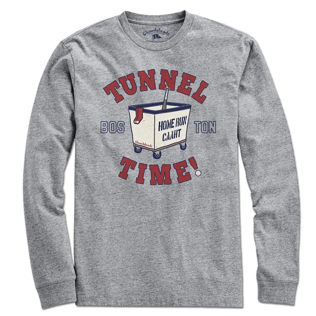 Tunnel Time Boston Baseball T-Shirt - Chowdaheadz