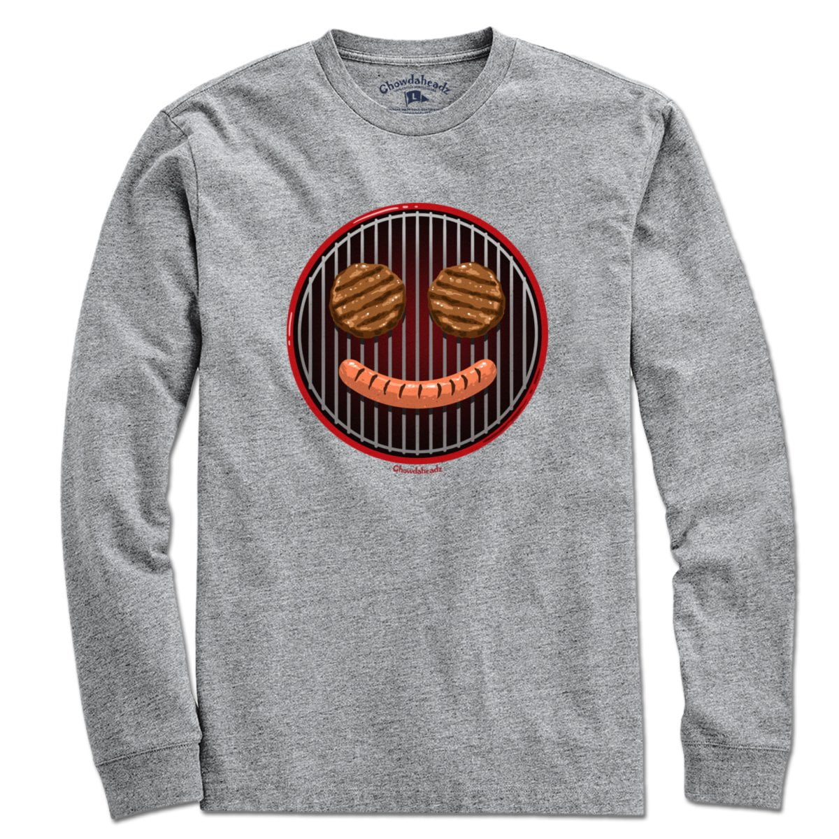 Smiley Face Grill T-Shirt - Chowdaheadz