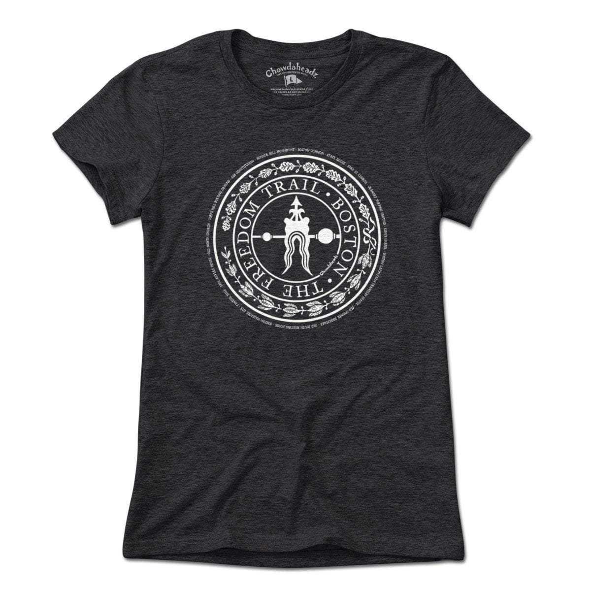 Boston Freedom Trail Marker T-Shirt - Chowdaheadz