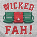 Wicked Fah Red Seat Hoodie - Chowdaheadz