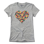 Fall Leaves Heart T-Shirt - Chowdaheadz