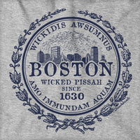 Boston City Seal Hoodie - Chowdaheadz