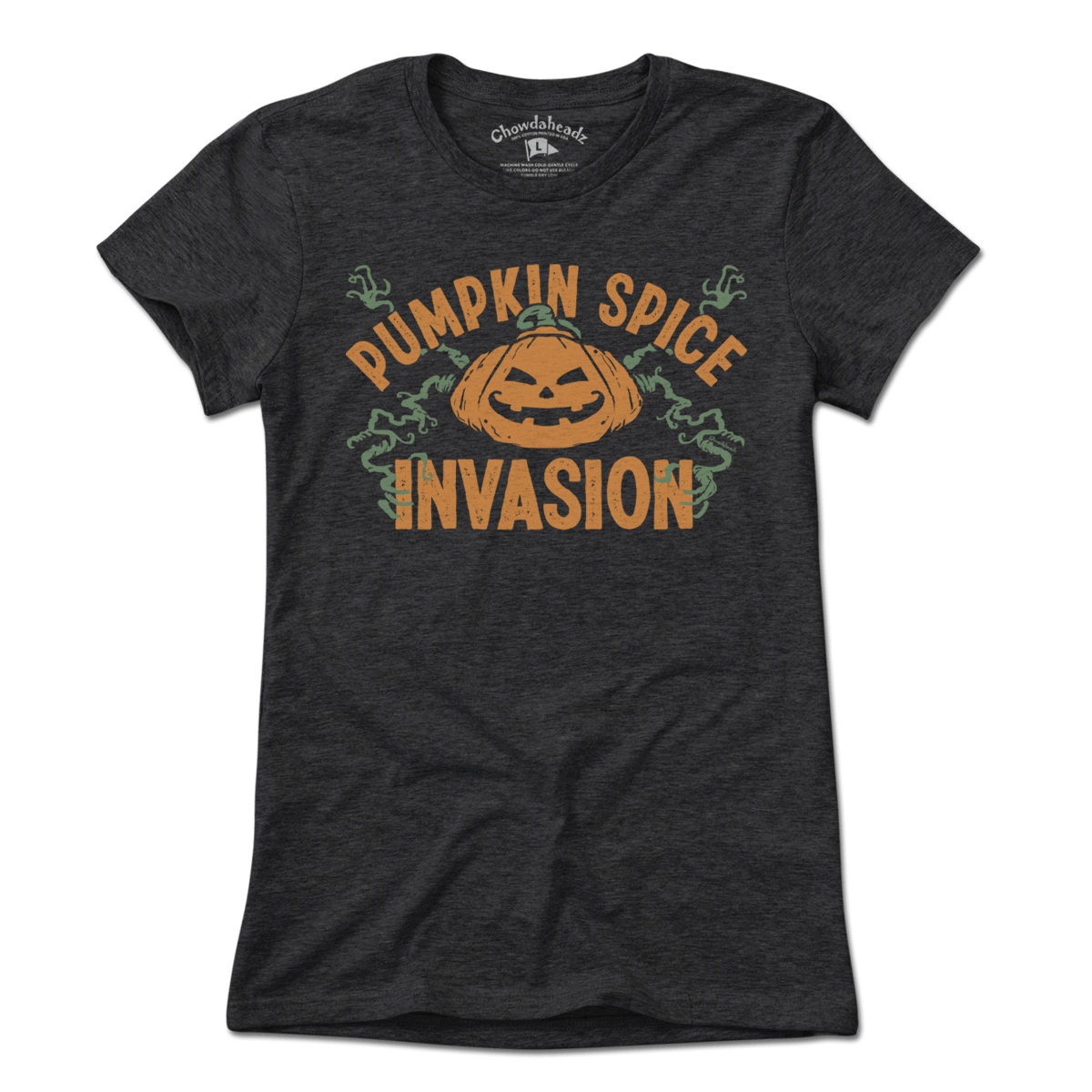 Pumpkin Spice Invasion T-Shirt - Chowdaheadz