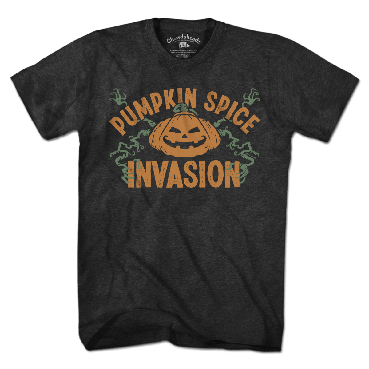 Pumpkin Spice Invasion T-Shirt - Chowdaheadz