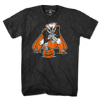 Three Point Stance Headless Horseman T-Shirt - Chowdaheadz
