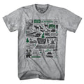 New Hampshire Tourist Attraction T-Shirt - Chowdaheadz