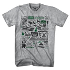 New Hampshire Tourist Attraction T-Shirt - Chowdaheadz