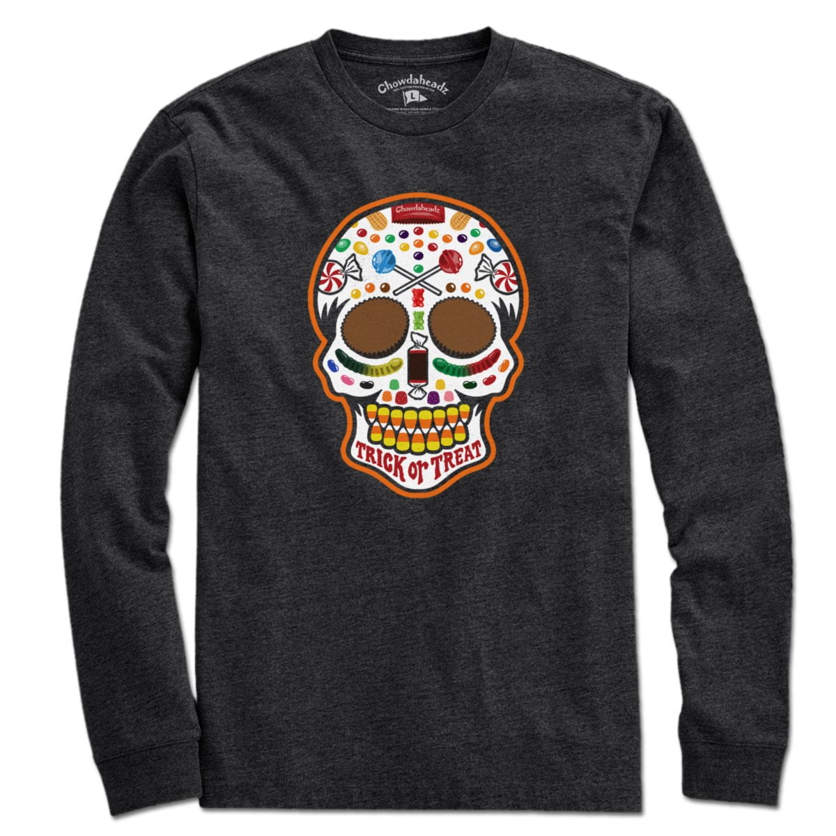 Halloween Candy Dead Head T-Shirt - Chowdaheadz