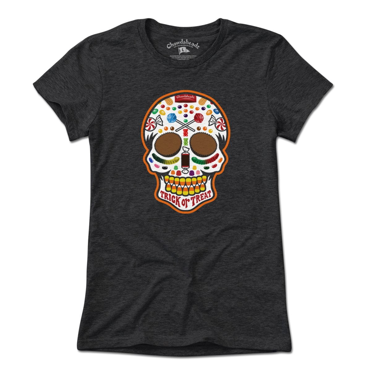Halloween Candy Dead Head T-Shirt - Chowdaheadz