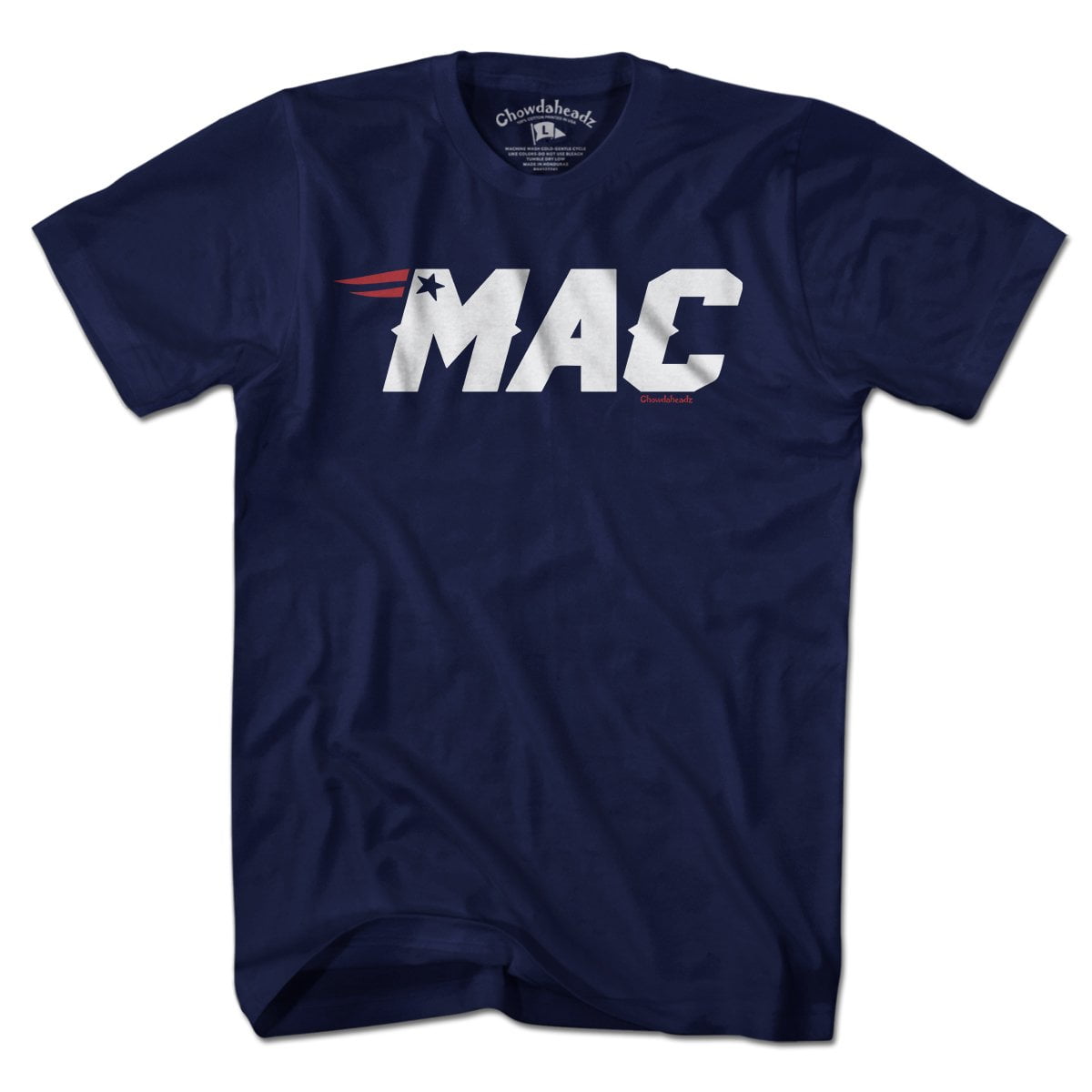 MAC New England T-Shirt - Chowdaheadz