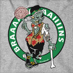 Halloween Zombie Circle Logo Hoodie - Chowdaheadz