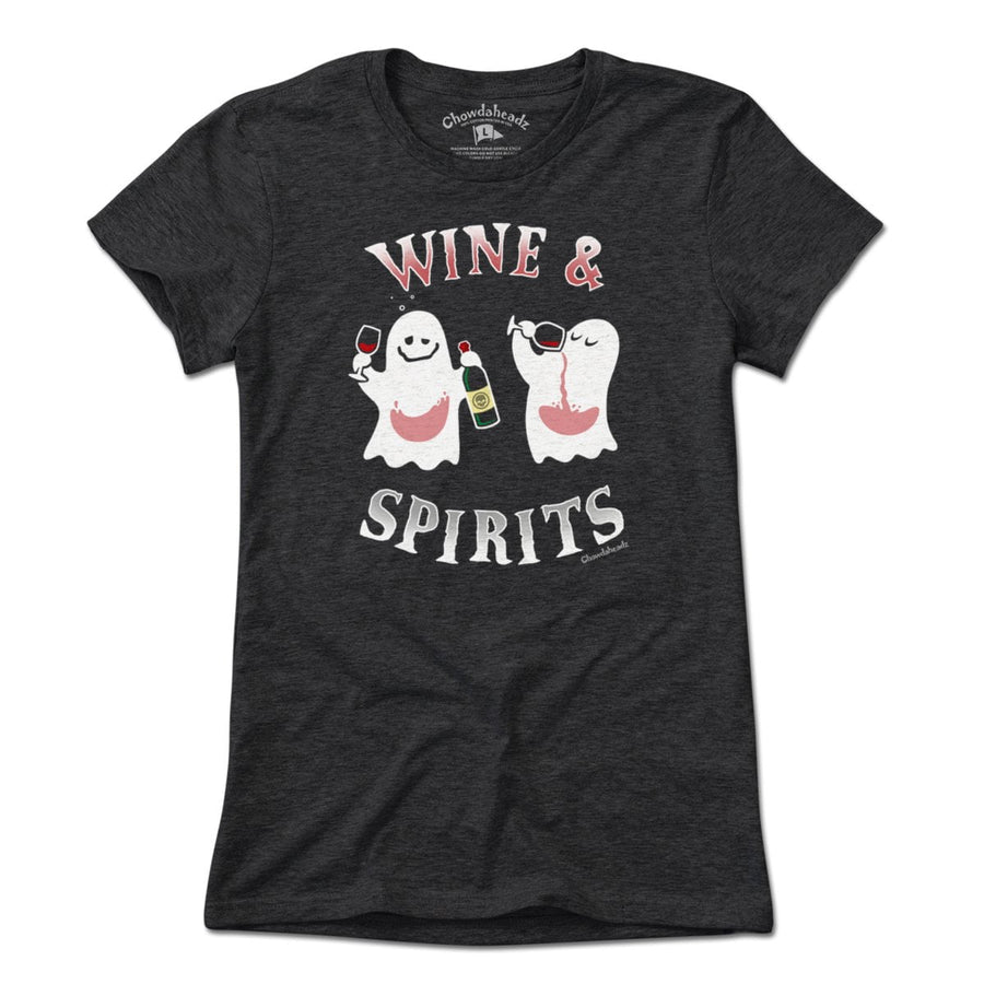 Wine & Spirits T-Shirt - Chowdaheadz