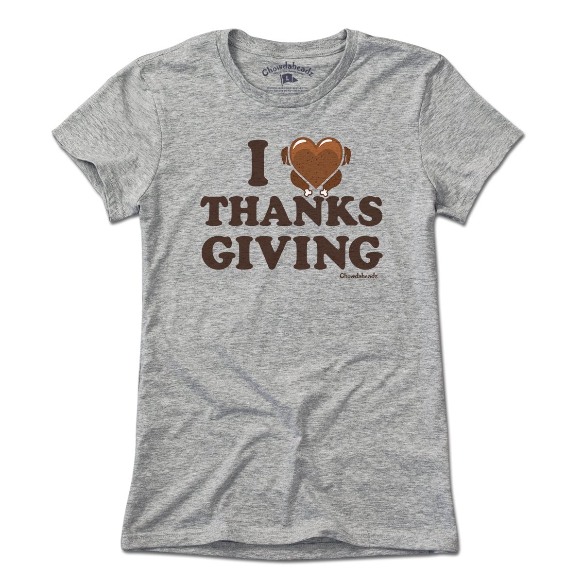 I Heart Thanksgiving Turkey T-Shirt - Chowdaheadz