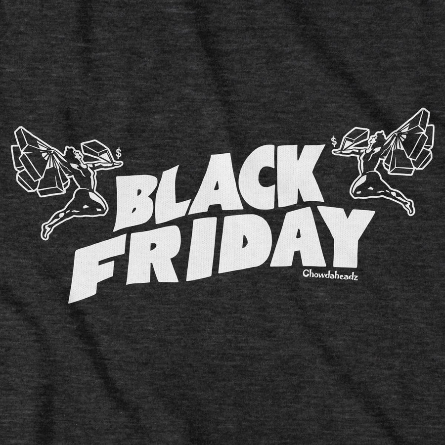 Black Friday Rocks T-Shirt - Chowdaheadz