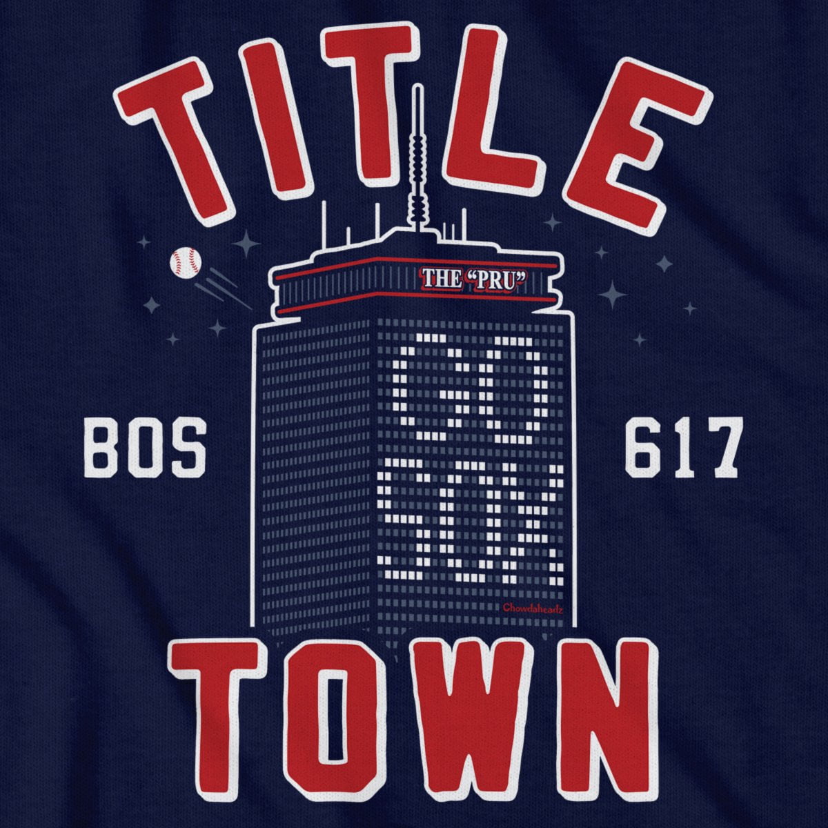 Title Town Boston Baseball T-Shirt - Chowdaheadz