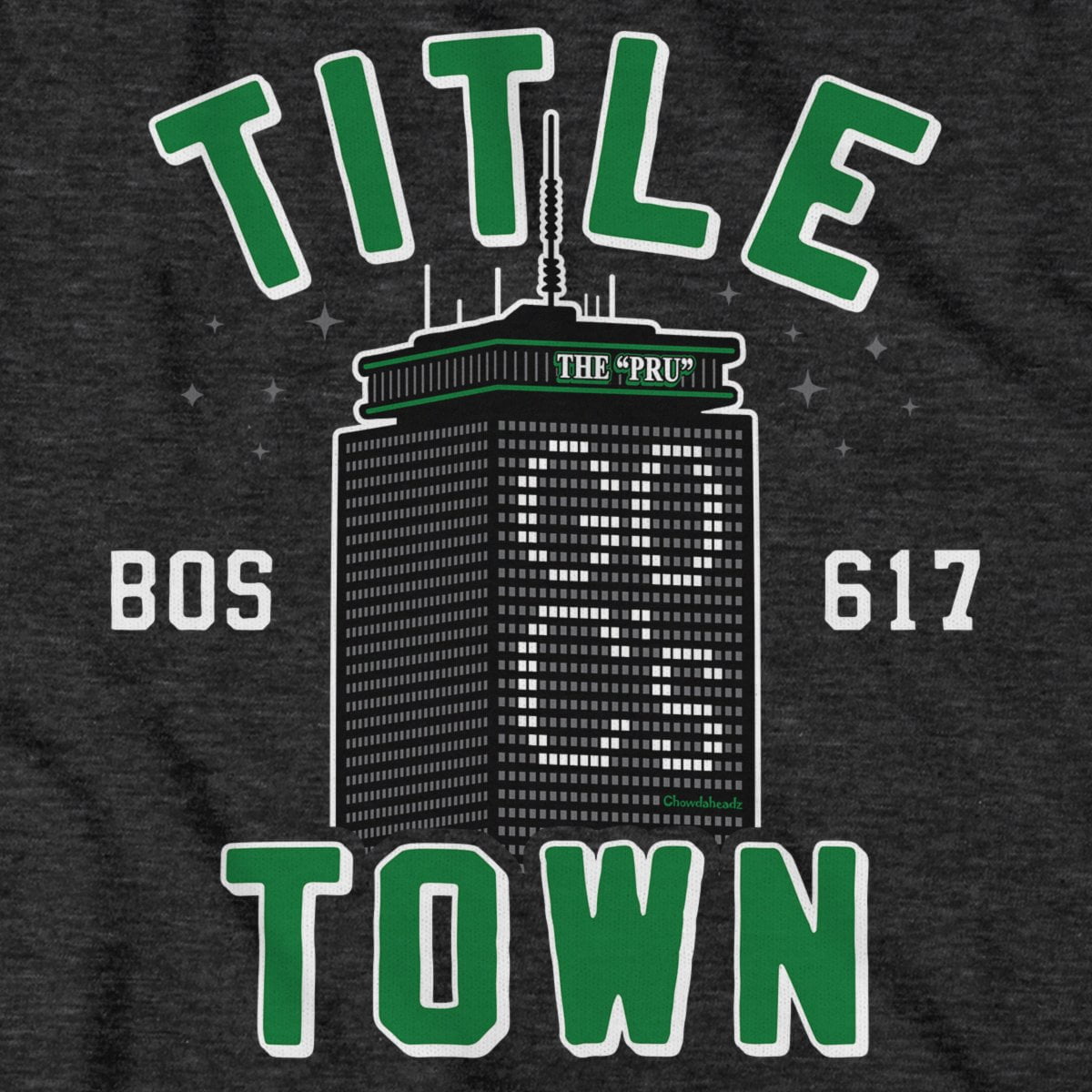 Title Town Boston Basketball T-Shirt - Chowdaheadz