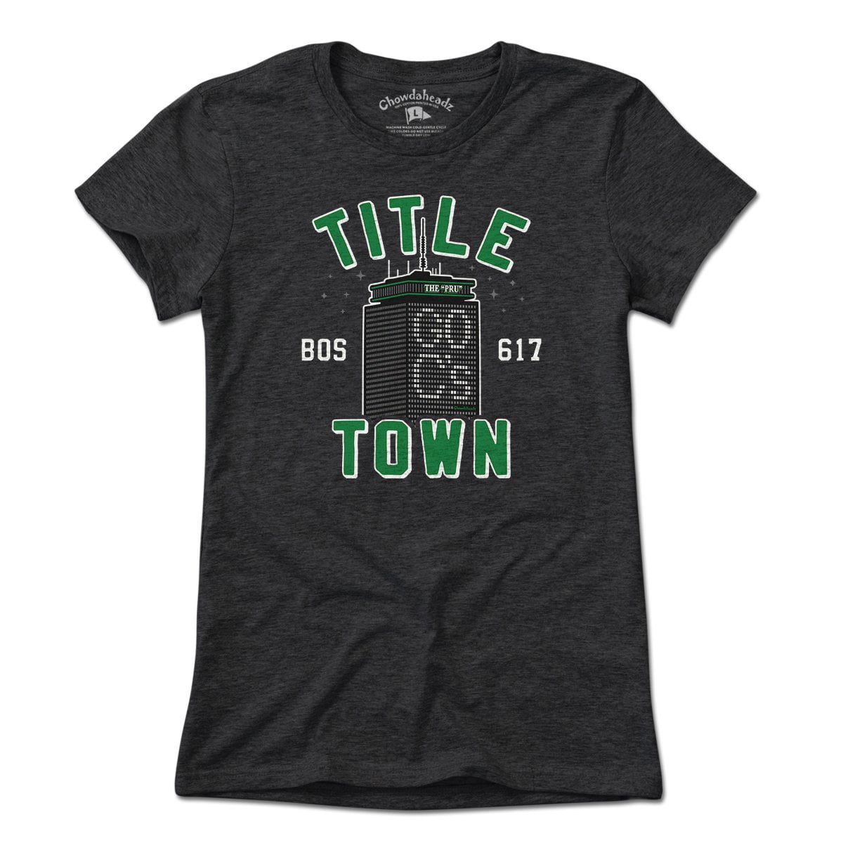 Title Town Boston Basketball T-Shirt - Chowdaheadz