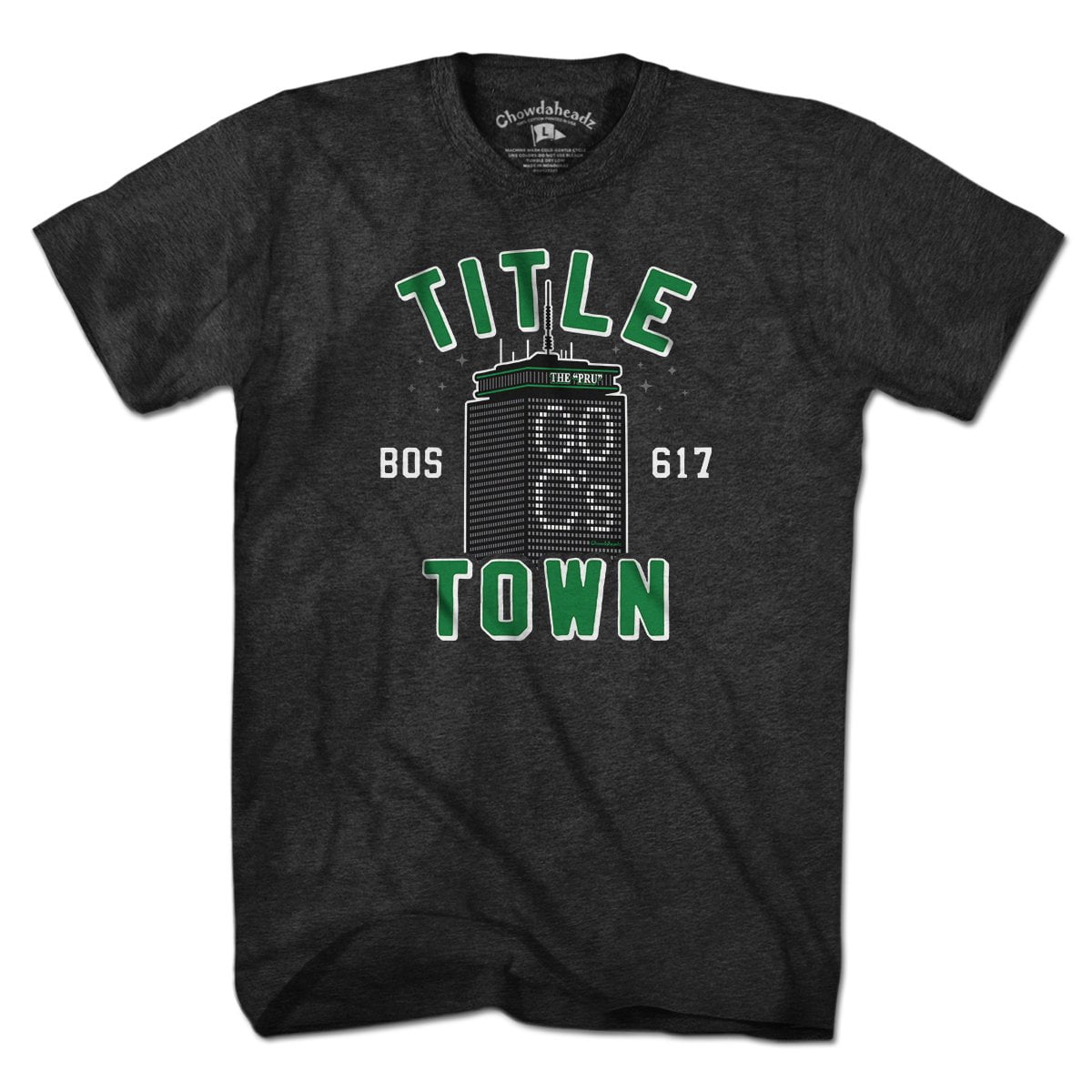Title Town Boston Basketball T-Shirt - Chowdaheadz
