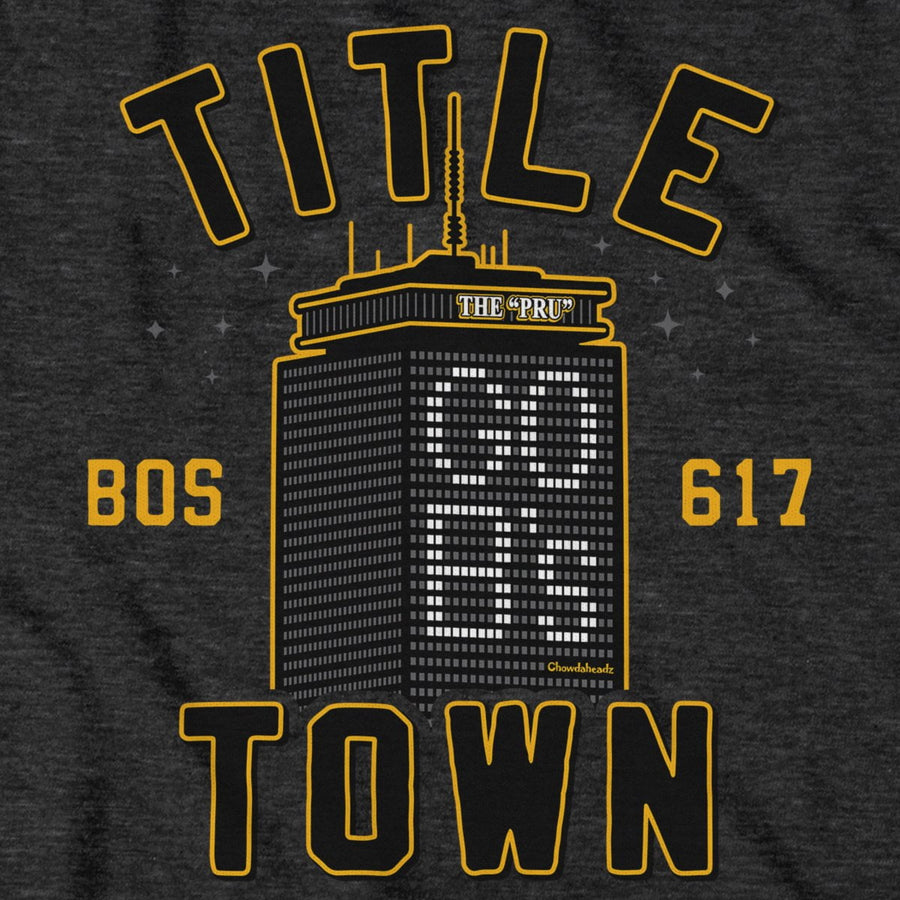 Title Town Boston Hockey T-Shirt - Chowdaheadz