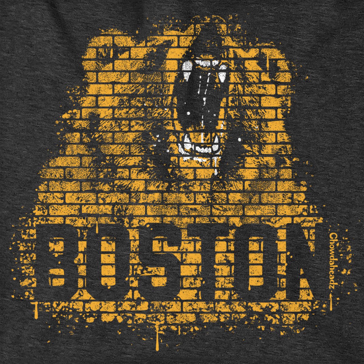 Boston Bear Graffiti Hoodie - Chowdaheadz