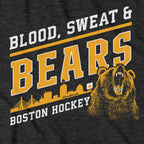 Blood Sweat & Bears Boston Hockey T-Shirt - Chowdaheadz