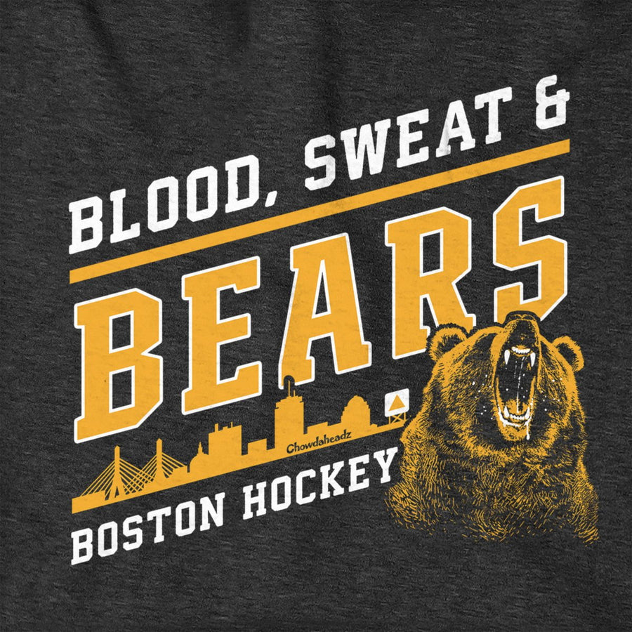 Blood Sweat & Bears Boston Hockey Hoodie - Chowdaheadz