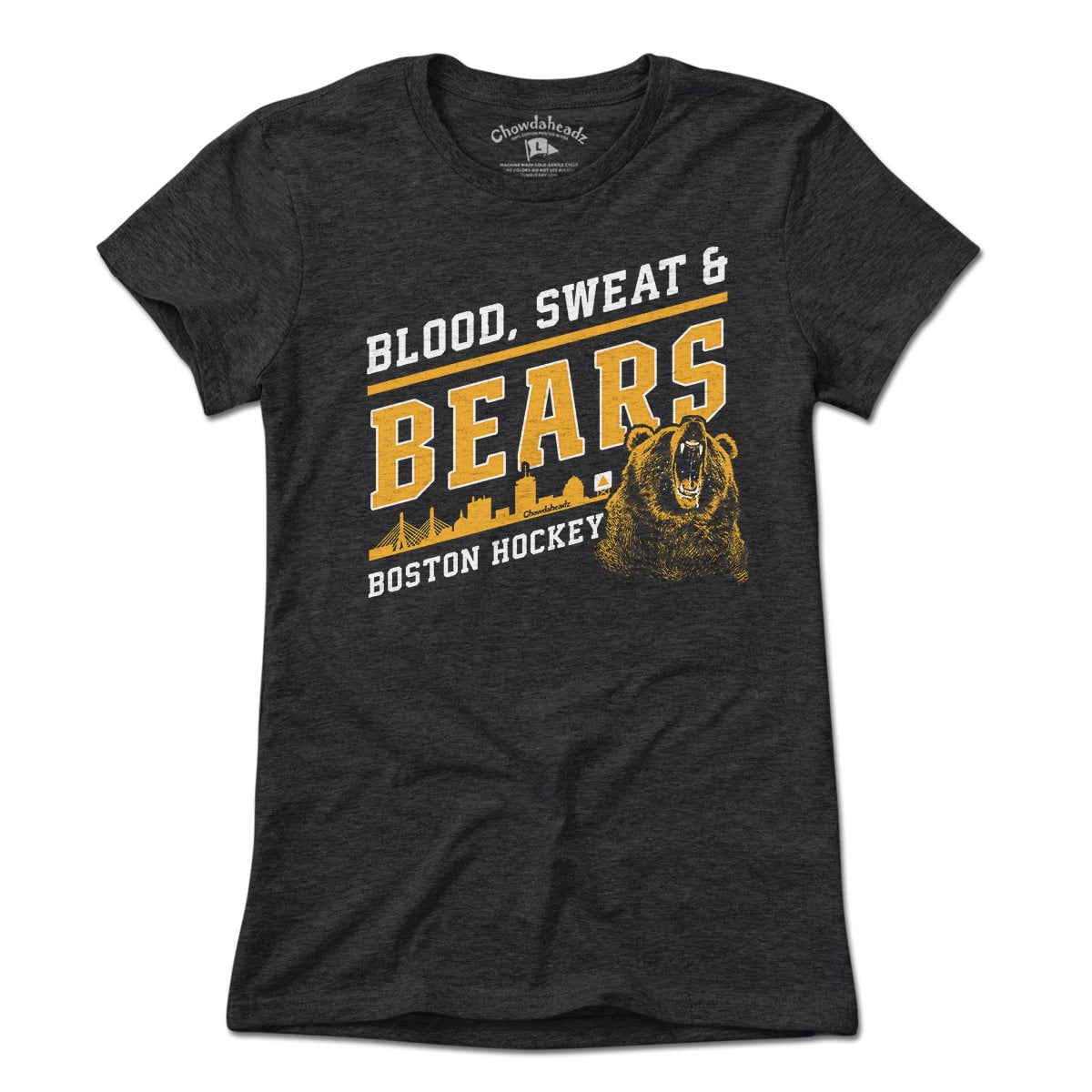 Blood Sweat & Bears Boston Hockey T-Shirt - Chowdaheadz