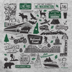 New Hampshire Tourist Attraction Hoodie - Chowdaheadz