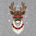 Cool Christmas Reindeer T-Shirt - Chowdaheadz