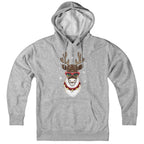 Cool Christmas Reindeer Hoodie - Chowdaheadz