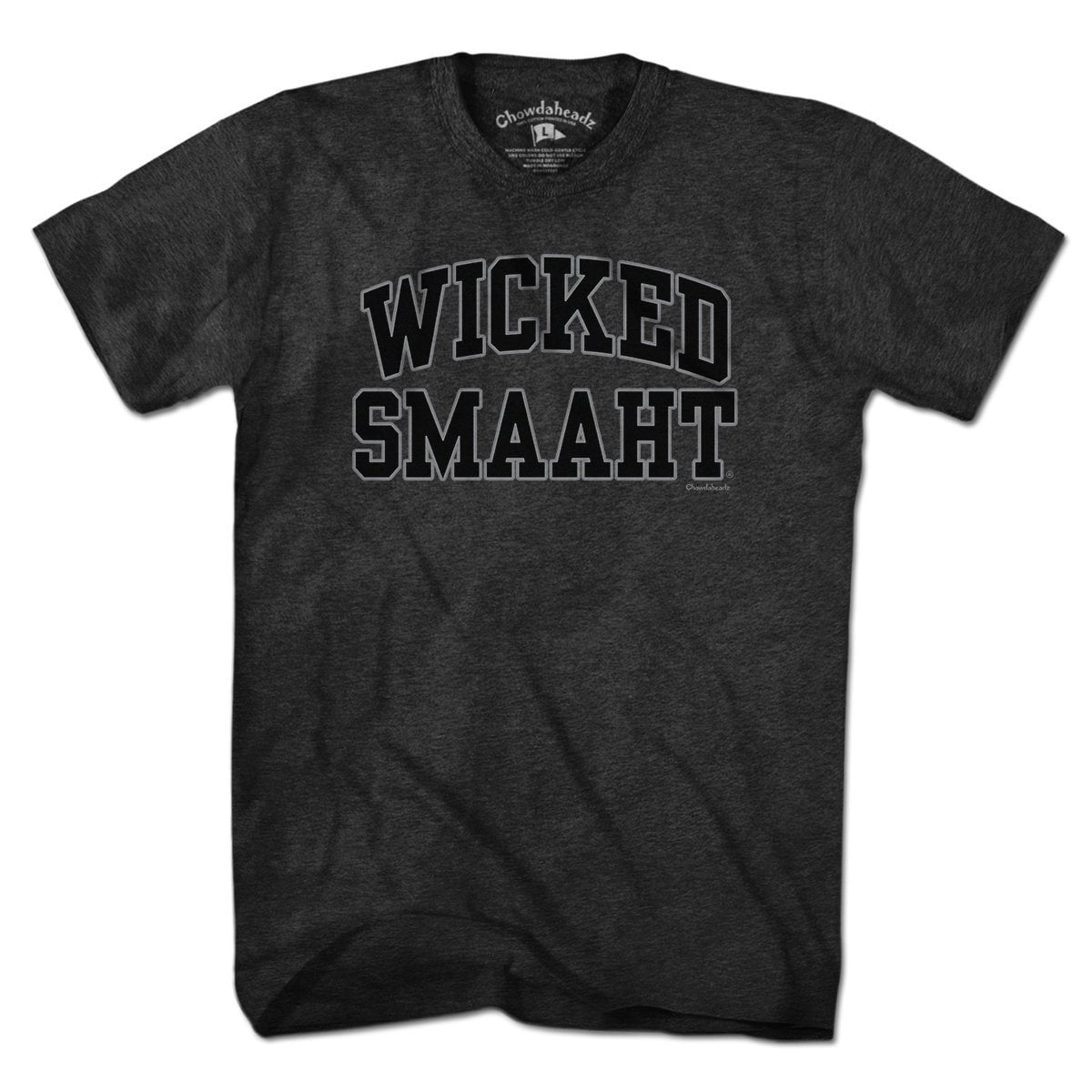 Wicked Smaaht Blackout T-Shirt - Chowdaheadz