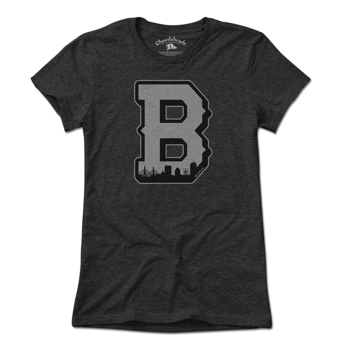 Big Block B Boston Blackout T-Shirt - Chowdaheadz