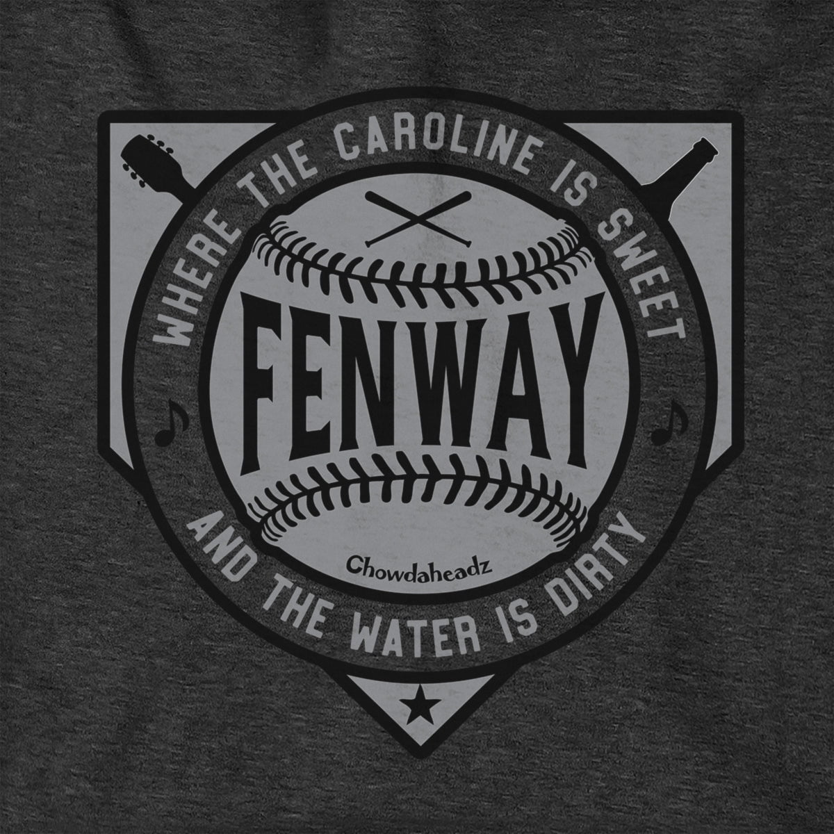 Fenway Sweet & Dirty Blackout Hoodie - Chowdaheadz