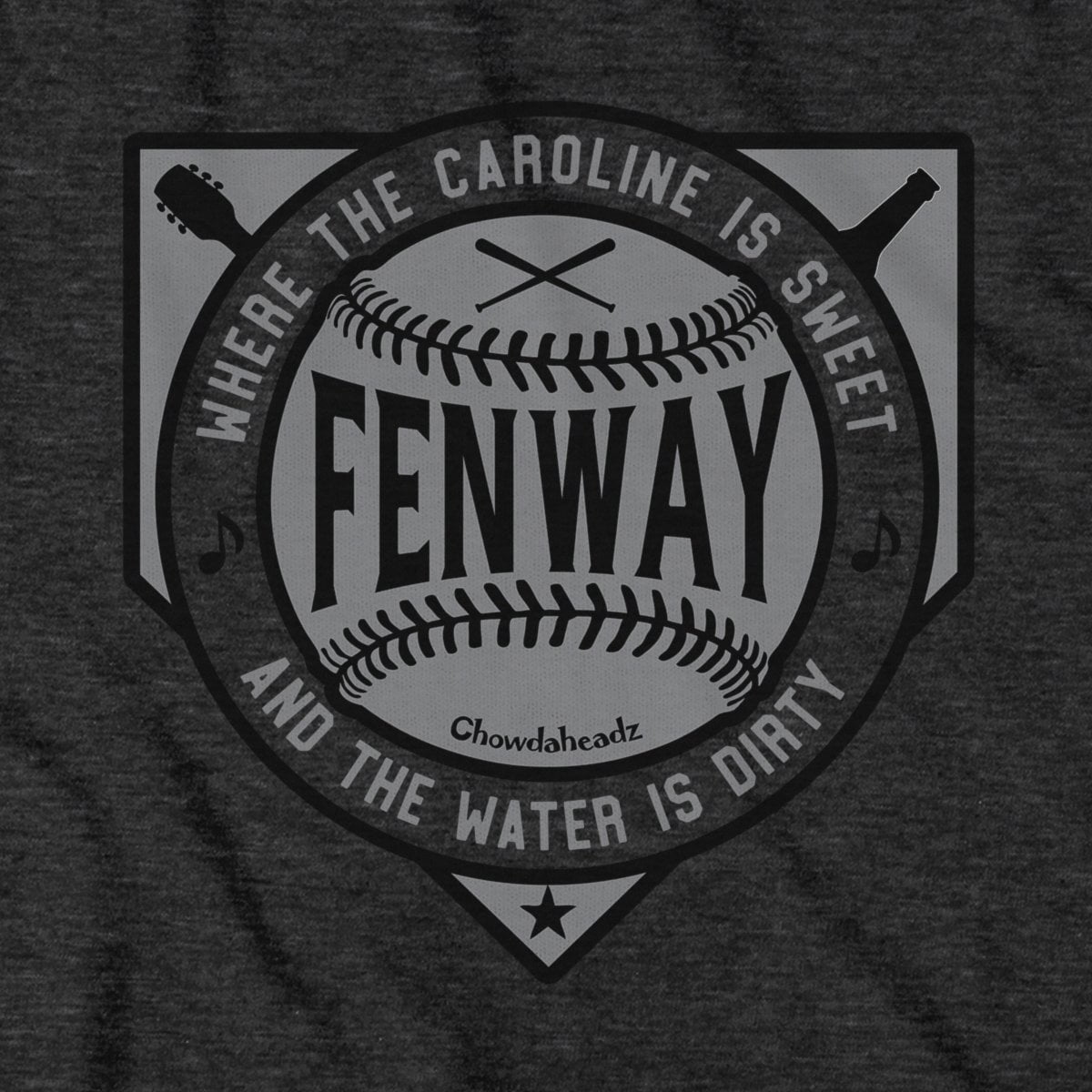 Fenway Sweet & Dirty Blackout T-Shirt - Chowdaheadz