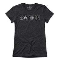 Boston Townie Blackout T-Shirt - Chowdaheadz