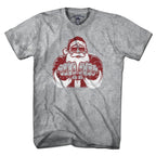 Knuckle Tattoos Santa T-Shirt - Chowdaheadz