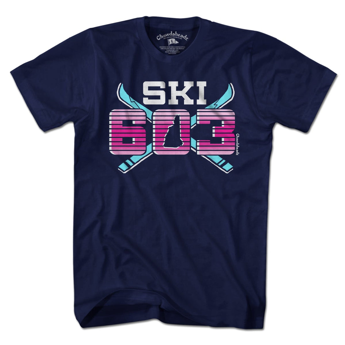 Ski 603 Retro T-Shirt - Chowdaheadz