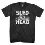 Sled Head Snowmobile T-Shirt - Chowdaheadz