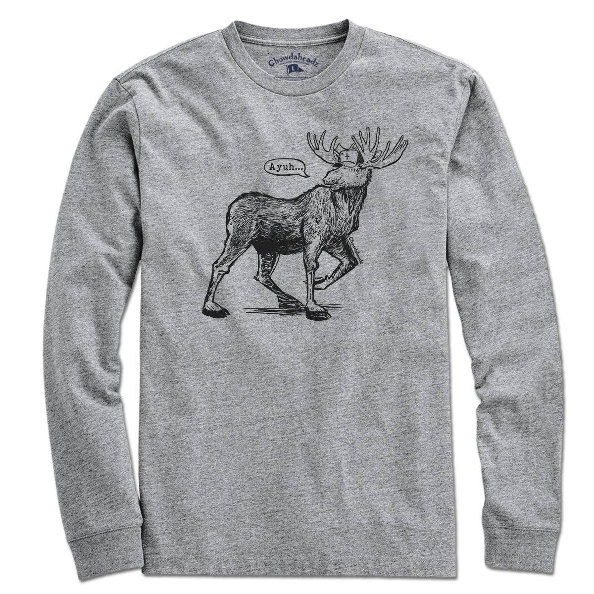 Ayuh...Maine Moose T-Shirt - Chowdaheadz