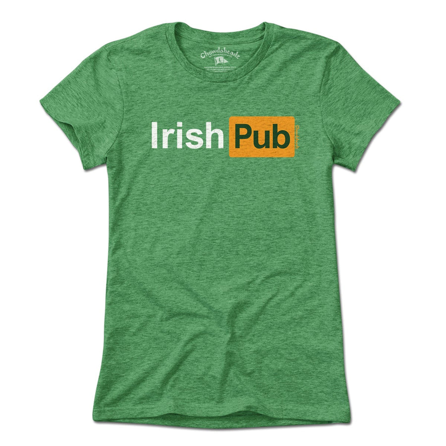 Irish Pub Logo T-Shirt - Chowdaheadz