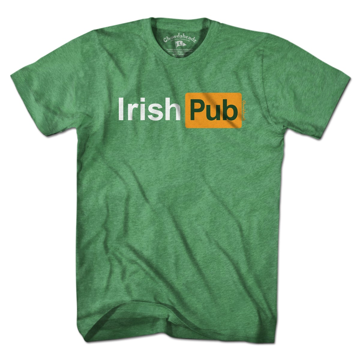 Irish Pub Logo T-Shirt - Chowdaheadz